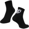 higher cycling socks FORCE suitable for other sports<br>size S-M corresponds to EUR 36 - 41 / UK 4 - 7<br>size L-XL corresponds to EUR 42 - 46 / UK 8 - 11<br>protects against bruises from shoes (instep) <br>highly breathable material<br>unstretched height is 10 cm<br>heel height 12 cm<br>divided into R and L sock<br>material: Nylon 85%