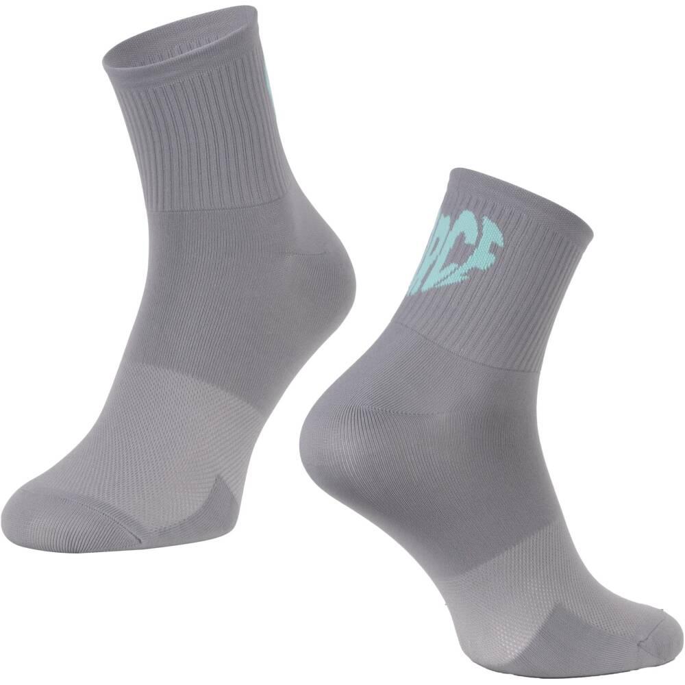 higher cycling socks FORCE suitable for other sports<br>size S-M corresponds to EUR 36 - 41 / UK 4 - 7<br>size L-XL corresponds to EUR 42 - 46 / UK 8 - 11<br>highly breathable material<br>unstretched height is 10 cm<br>heel height 12 cm<br>material: Nylon 85%