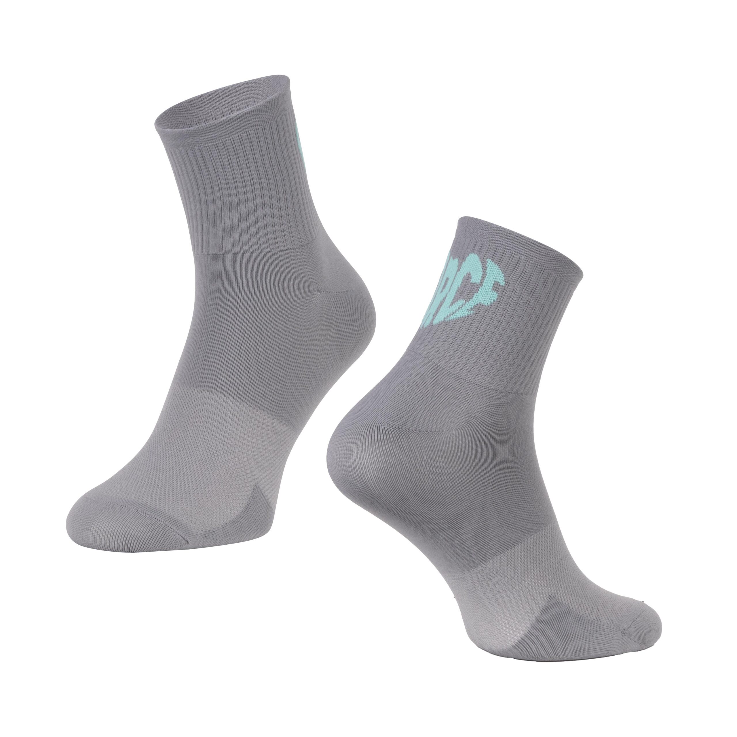 higher cycling socks FORCE suitable for other sportssize S-M corresponds to EUR 36 - 41 / UK 4 - 7size L-XL corresponds to EUR 42 - 46 / UK 8 - 11highly breathable materialunstretched height is 10 cmheel height 12 cmmaterial: Nylon 85%