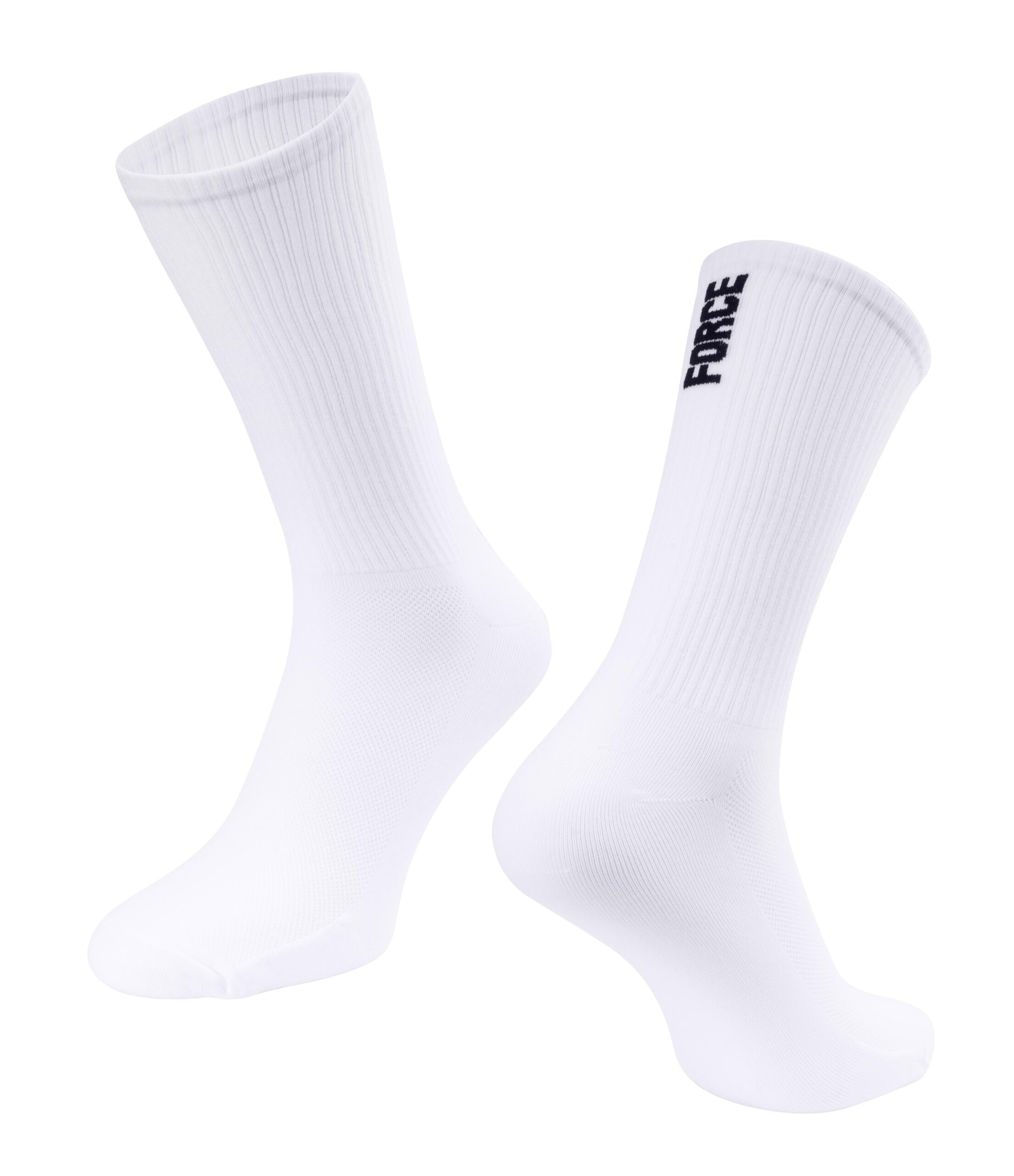 higher cycling socks FORCE suitable for other sportssize S-M corresponds to EUR 36 - 41 / UK 4 - 7size L-XL corresponds to EUR 42 - 46 / UK 8 - 11highly breathable materialunstretched height is 23 cmheel height 25 cmmaterial: Nylon 85%