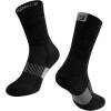 medium thick winter cycling socks suitable also for other sports<br>size S - M corresponds to EUR 36 - 41 / UK 4 – 7<br>size L- XL corresponds to EUR 42-47 / UK 8 – 11<br>divided into R and L sock<br>unstretched height is 17 cm<br>heel height 21 cm<br>material: 53% polyamide