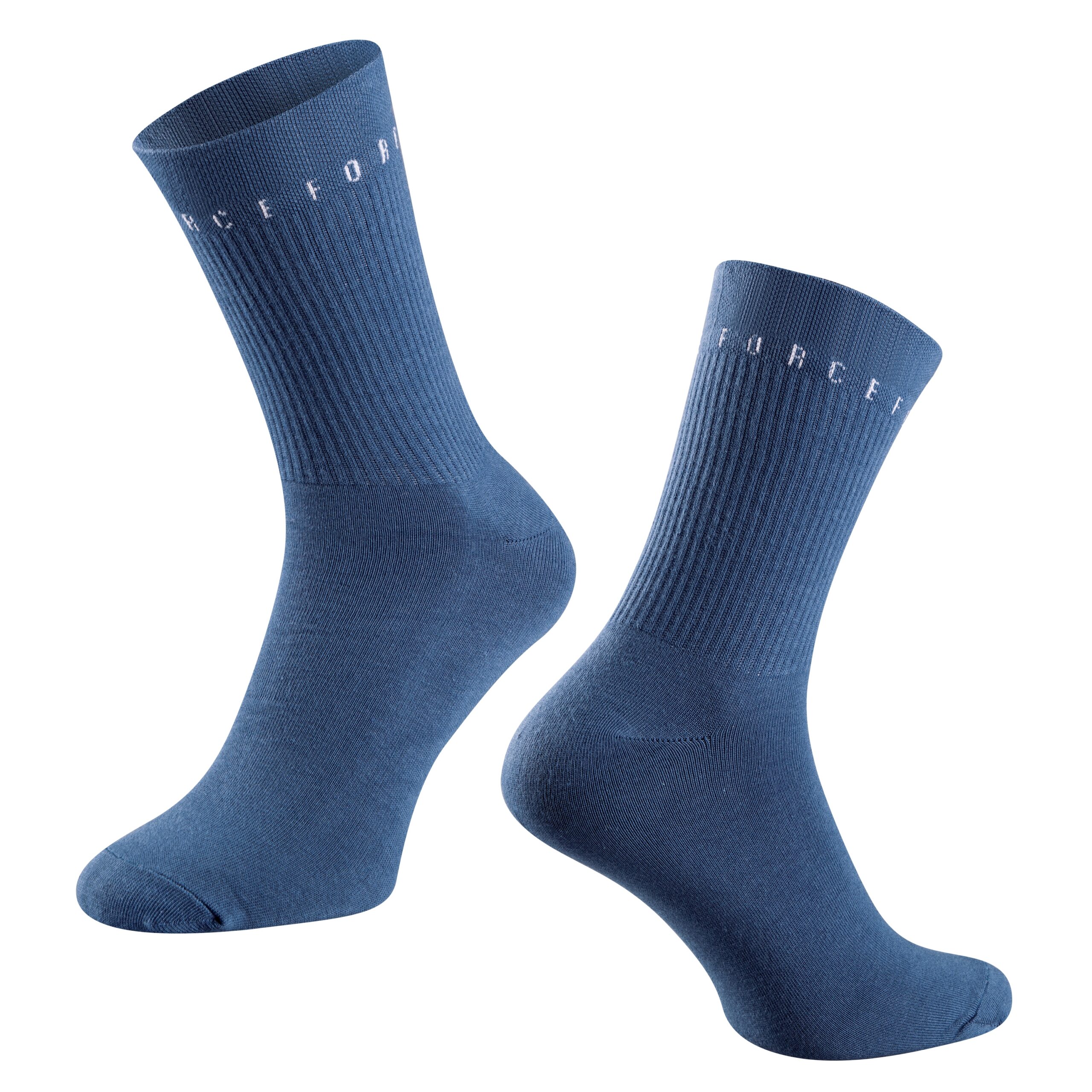 higher cycling socks FORCE suitable for other sportssize S-M corresponds to EUR 36 - 41 / UK 4 - 7size L-XL corresponds to EUR 42 - 46 / UK 8 - 11protects against bruises from shoes (instep) highly breathable materialunstretched height is 17 cmheel height 19 cmmaterial: Cotton 85%