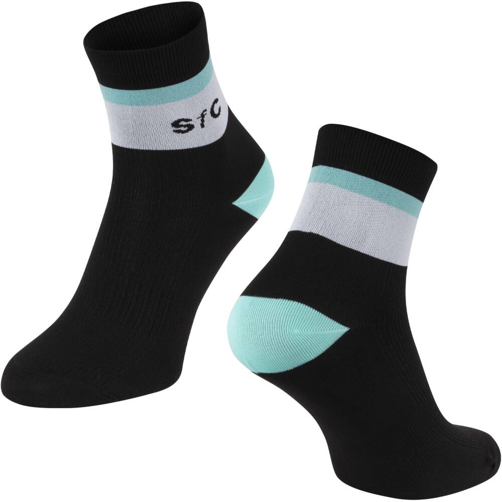 higher cycling socks FORCE suitable for other sports<br>size S-M corresponds to EUR 36 - 41 / UK 4 - 7<br>size L-XL corresponds to EUR 42 - 46 / UK 8 - 11<br>protects against bruises from shoes (instep) <br>highly breathable material<br>unstretched height is 10 cm<br>heel height 12 cm<br>divided into R and L sock<br>material: Nylon 85%