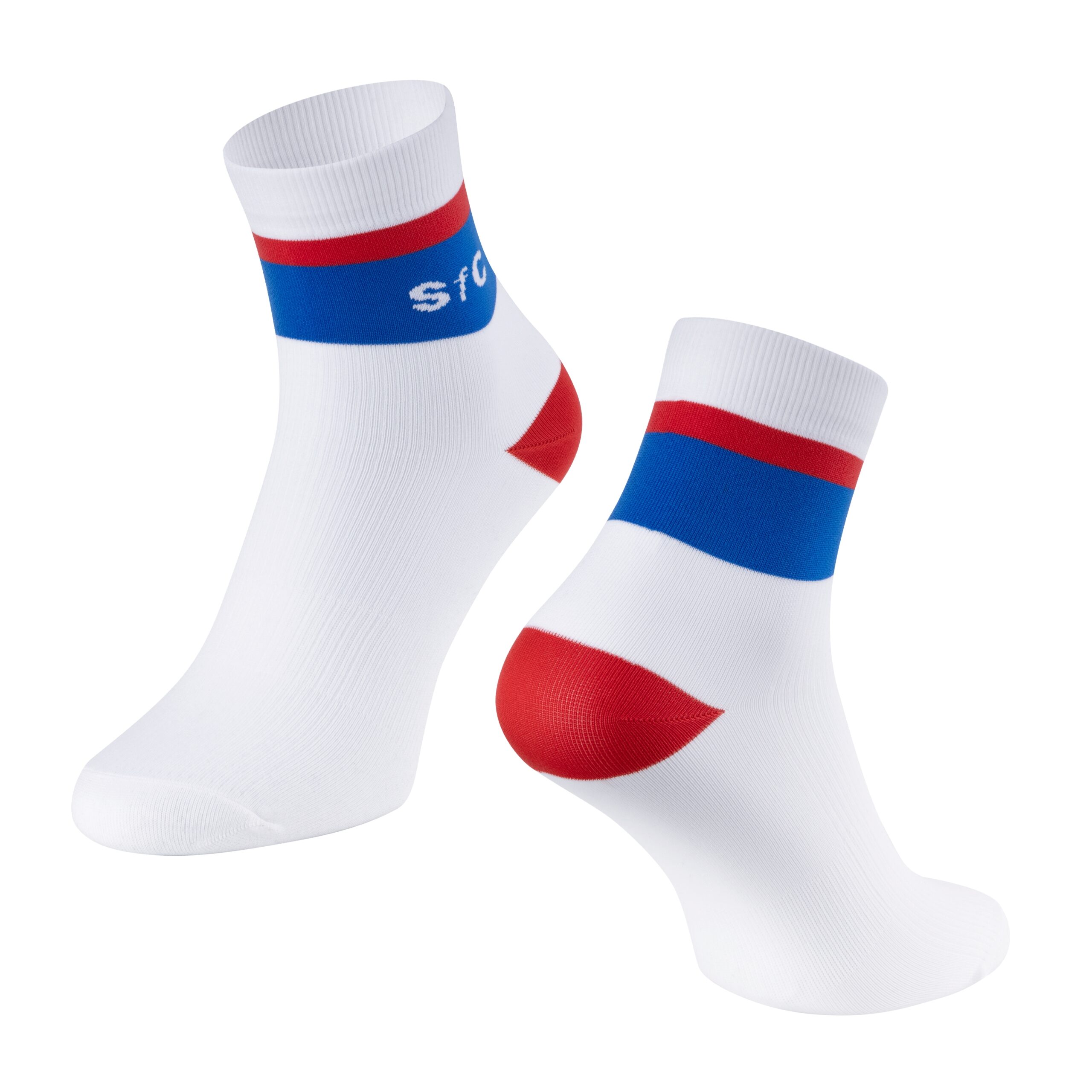 higher cycling socks FORCE suitable for other sportssize S-M corresponds to EUR 36 - 41 / UK 4 - 7size L-XL corresponds to EUR 42 - 46 / UK 8 - 11protects against bruises from shoes (instep) highly breathable materialunstretched height is 10 cmheel height 12 cmdivided into R and L sockmaterial: Nylon 85%