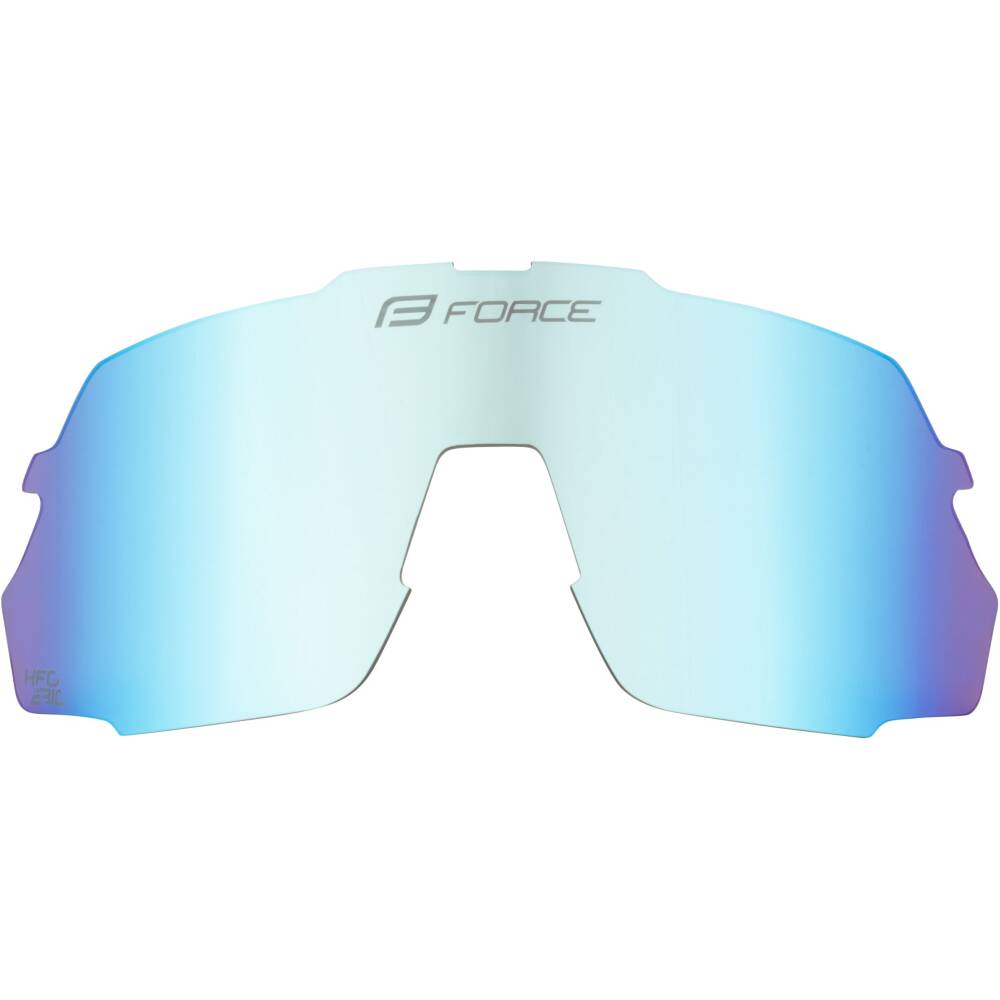 blue polycarbonate lens