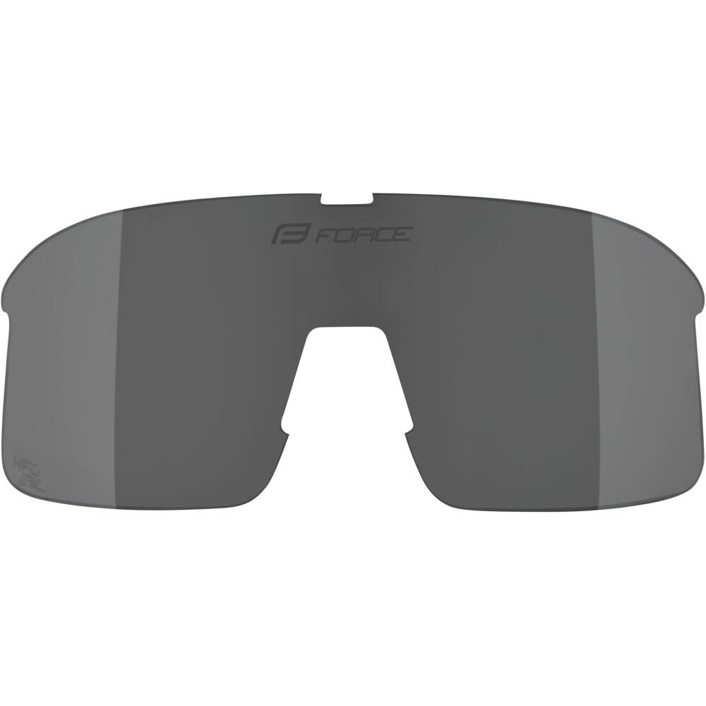 black polycarbonate lens