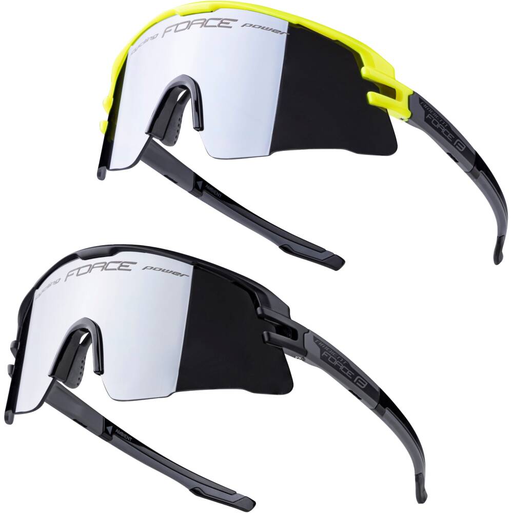 <strong>SPECIAL OFFER WHILE STOCKS LAST<br><font color="#ff0000">set consists of black and fluo-grey FORCE AMBIENT sunglasses</font></strong><br>stronger and more flexible grilamid frame (TR90)<br>polycarbonate lens
