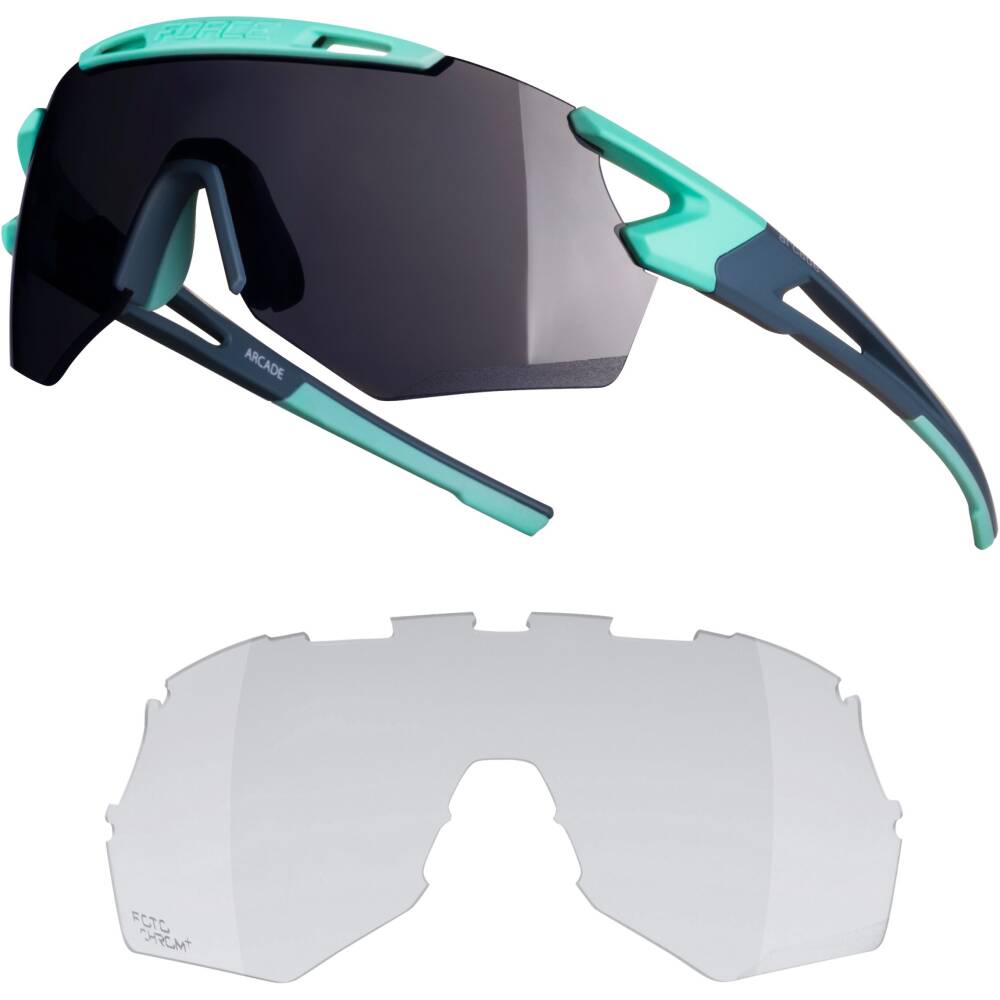 stronger and more flexible grilamid frame (TR90)<br>polycarbonate lens