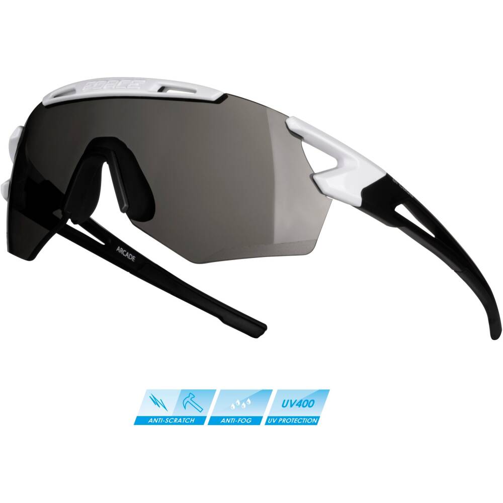 stronger and more flexible grilamid frame (TR90)<br>polycarbonate lens