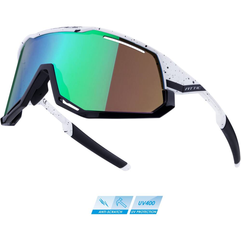 stronger and more flexible grilamid frame (TR90)<br>polycarbonate lens