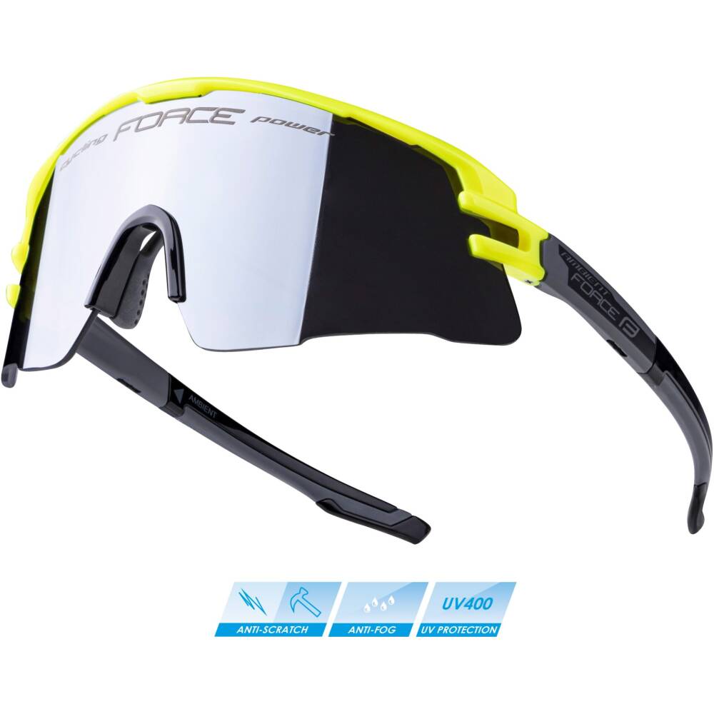 stronger and more flexible grilamid frame (TR90)<br>polycarbonate lens