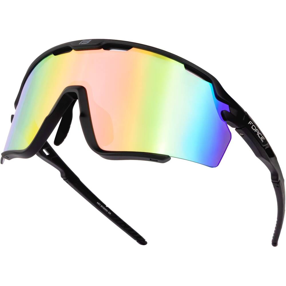 <p>Stylish cycling glasses with a modern design feature a durable and flexible TR90 frame that fits the face perfectly and ensures comfort even on longer rides. The polycarbonate lenses with H2FOBIC hydrophobic coating repel water and dirt