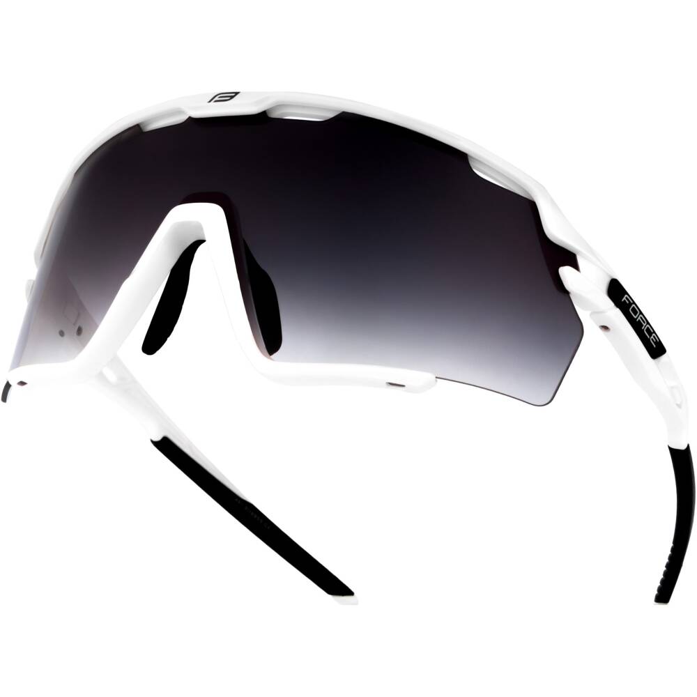 <p>Stylish cycling glasses with a modern design feature a durable and flexible TR90 frame that fits the face perfectly and ensures comfort even on longer rides. The polycarbonate lenses with H2FOBIC hydrophobic coating repel water and dirt