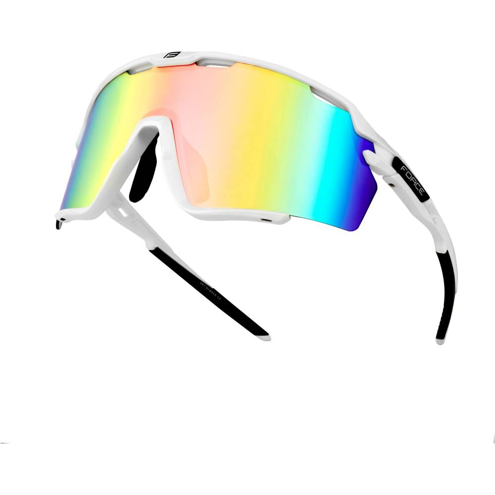 <p>Stylish cycling glasses with a modern design feature a durable and flexible TR90 frame that fits the face perfectly and ensures comfort even on longer rides. The polycarbonate lenses with H2FOBIC hydrophobic coating repel water and dirt