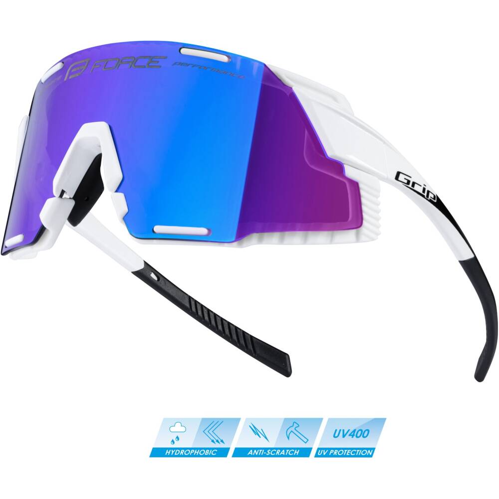 stronger and more flexible grilamid frame (TR90)<br>polycarbonate lens