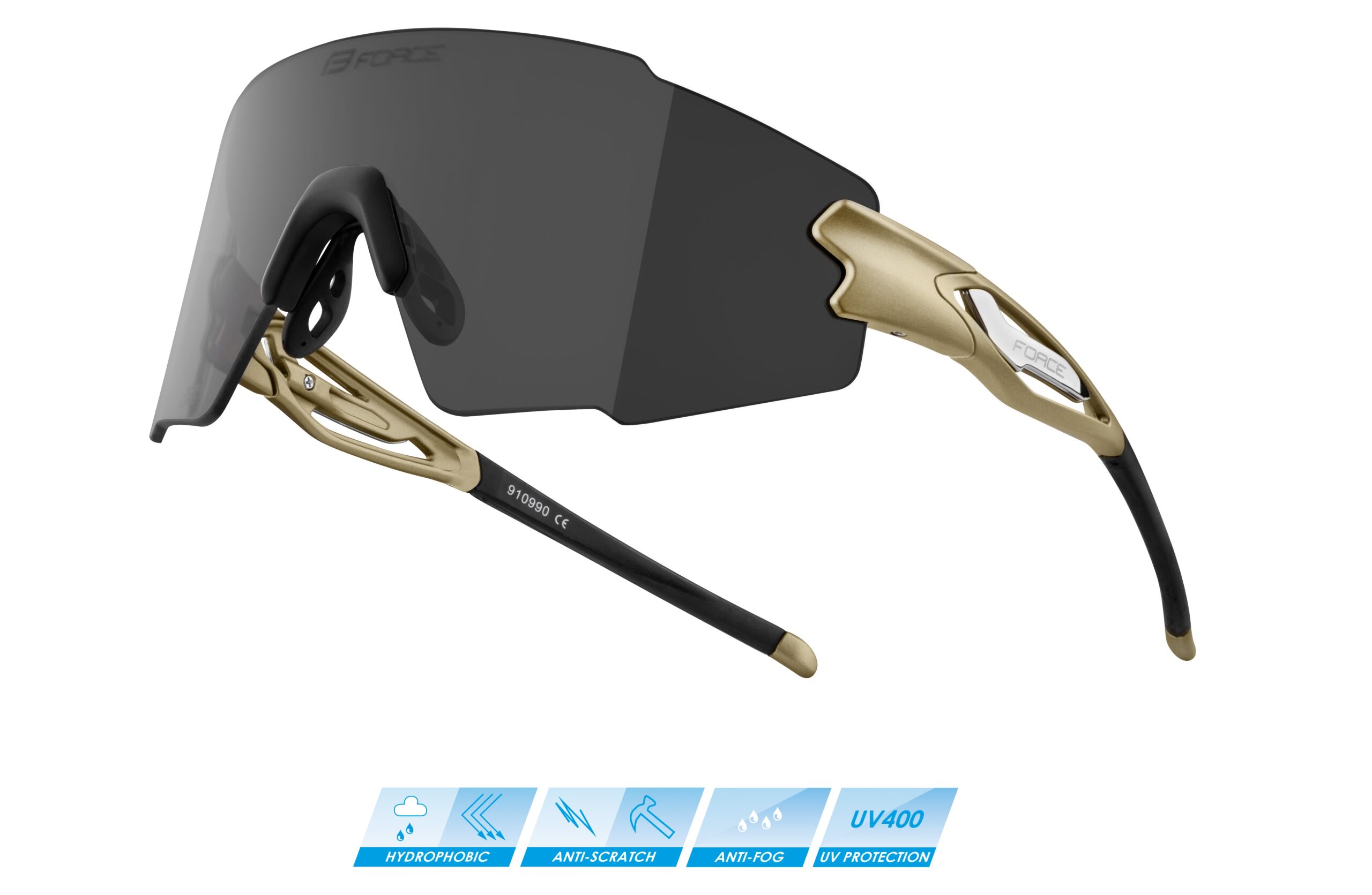 frameless sunglassesstronger and more flexible grilamid temples (TR90)polycarbonate lens