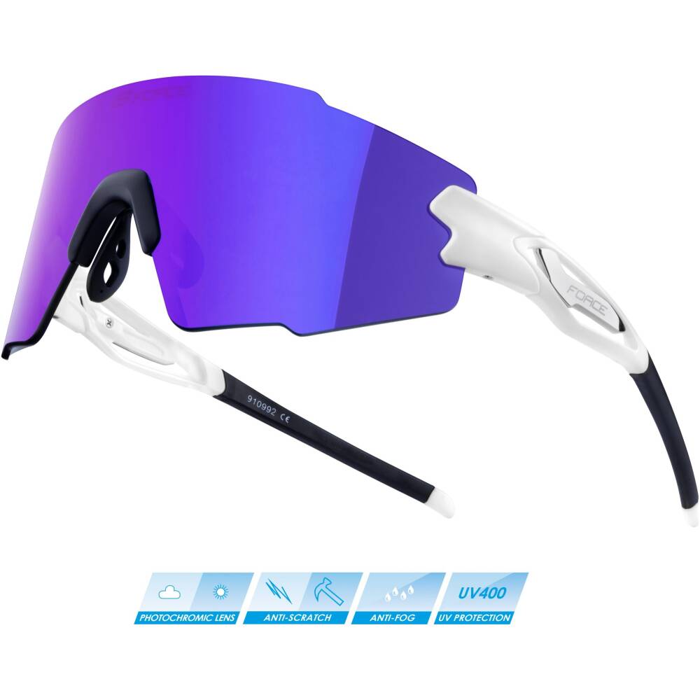 frameless sunglasses<br>stronger and more flexible grilamid temples (TR90)<br>polycarbonate lens