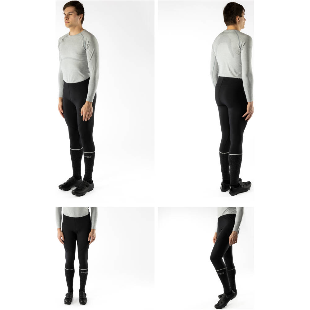 flat seems<br>elastic waist band<br>insulated lycra<br>temperature rating 0 °C to +10 °C<br>material: 77% polyester