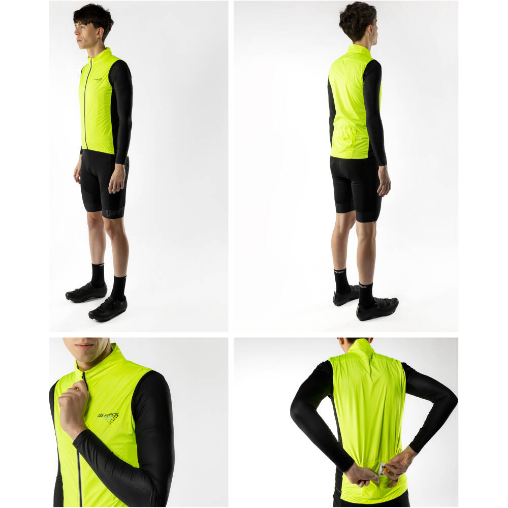 full length zip fastening<br>windproof