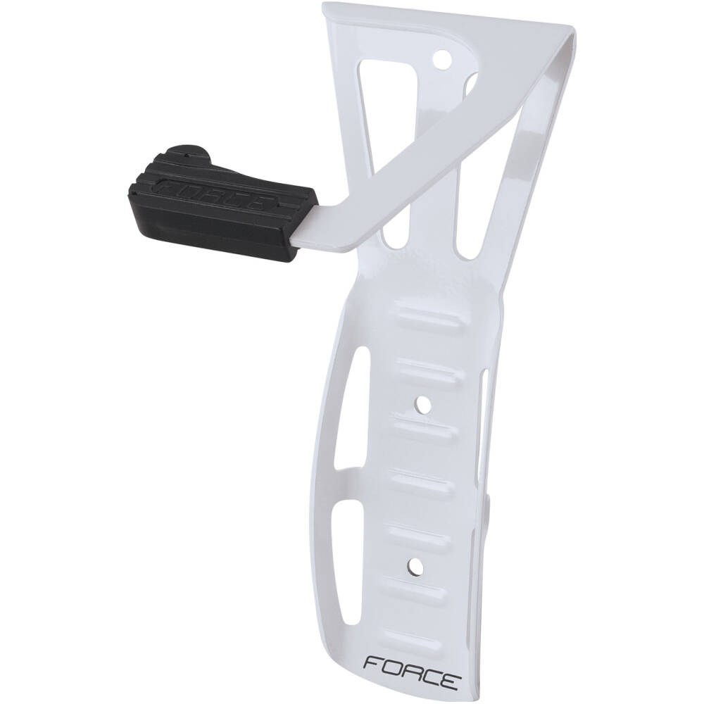 <strong>Save space and keep your bike within reach!<br></strong>The practical and sturdy FORCE wall mount rack helps you efficiently store your bike in your garage