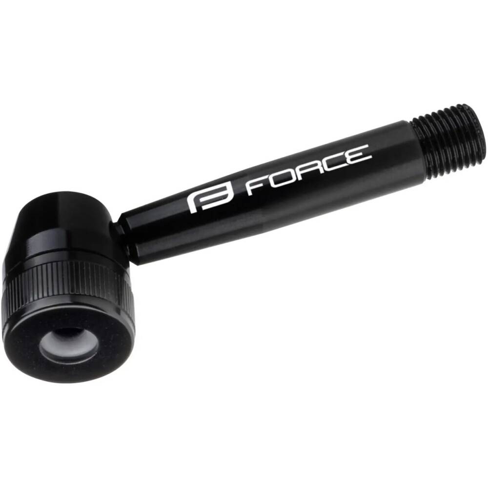 PRESTA to SCHRADER valve adaptor<br>suitable for difficulty accessible valves of disc wheels or scooters etc.<br>weight: 11