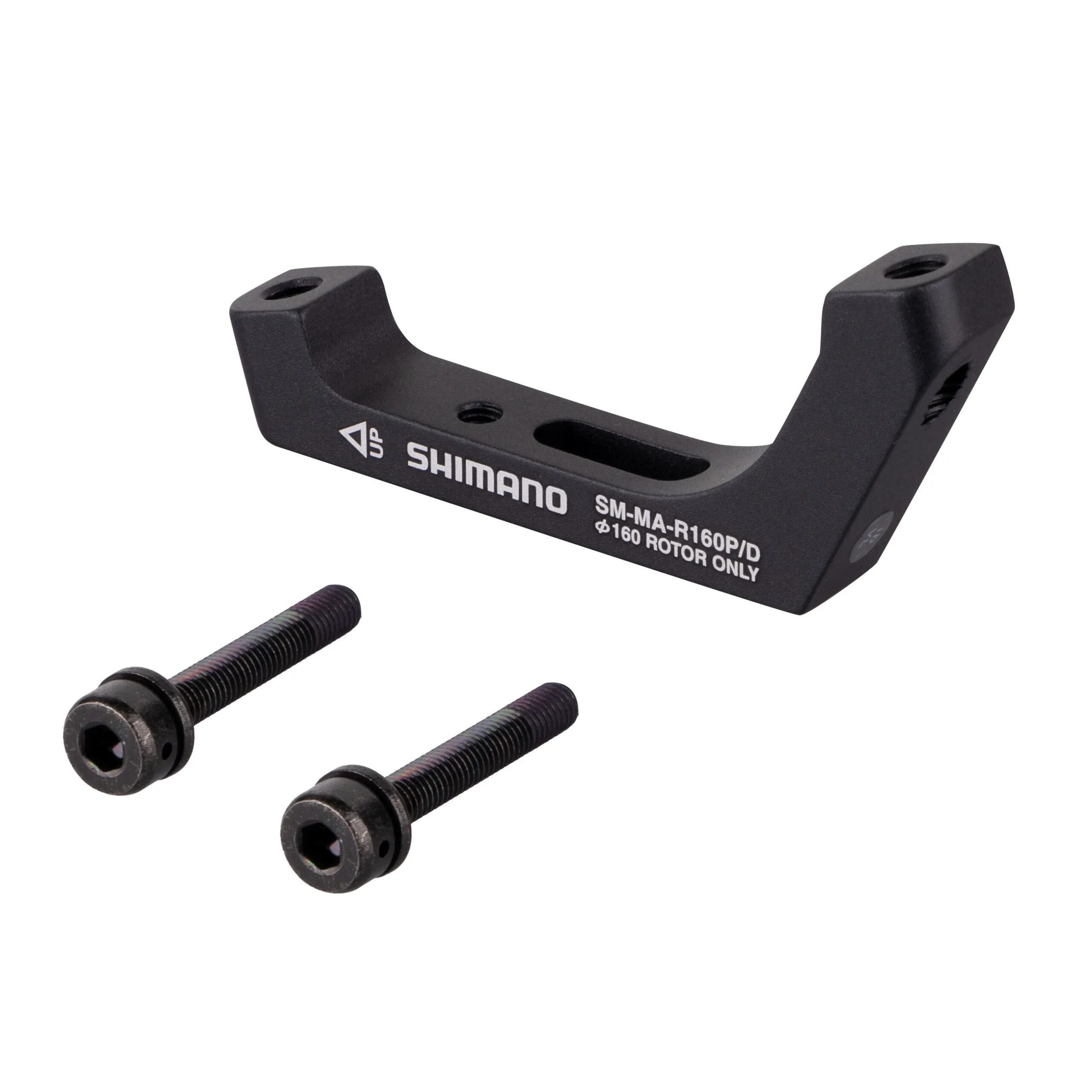 front adapter for disc brakepostmount/ standarddesigned for disc rotors: 160 mm with 4 hex mounting screwsweight: 28 g