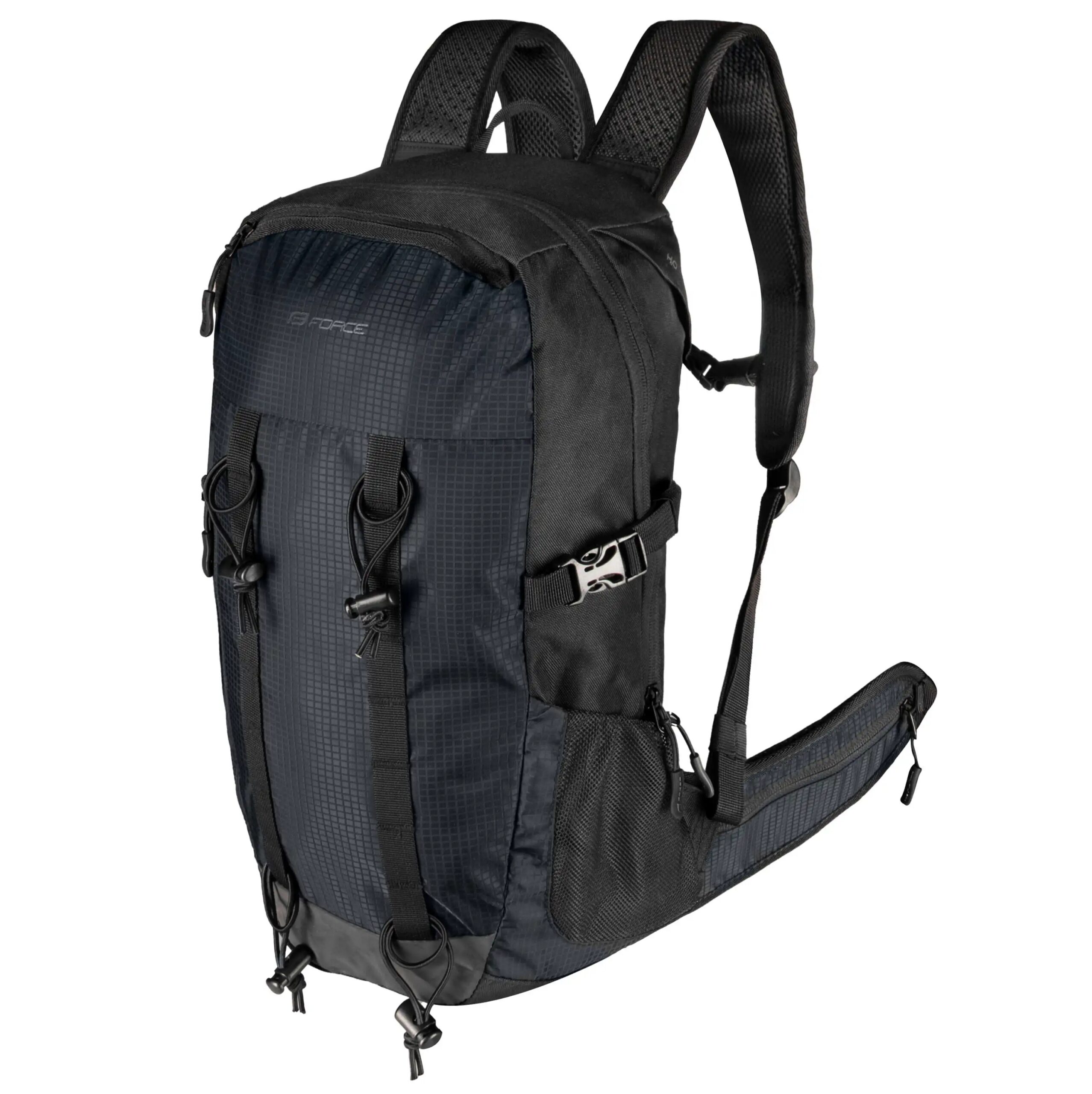 A practical 22-liter backpack is an ideal choice not only for cycling