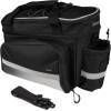 reinforced bag FORCE on rear carrier/ seatpost carrier<br>with strap fastening on rear carrier<br>2 x inner mesh pocket