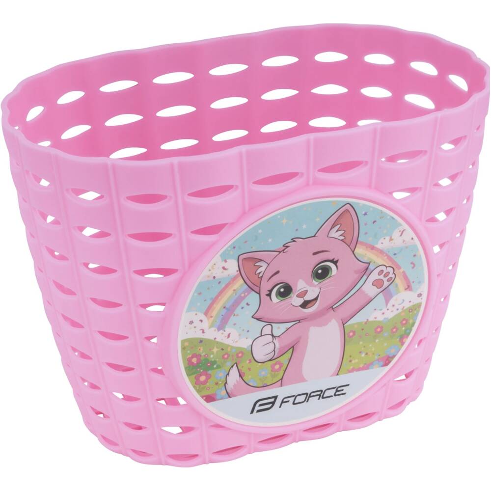 <p>The FORCE KIDO children’s handlebar basket is a practical and playful accessory for the youngest riders. It is perfectly suited for balance bikes and children’s bicycles
