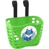 basket on the handlebars with plastic holder<br>length: 120 mm x width: 190 mm x height: 145 mm<br>maximum load: 1 kg<br>material: plastic<br>weight: 186 g