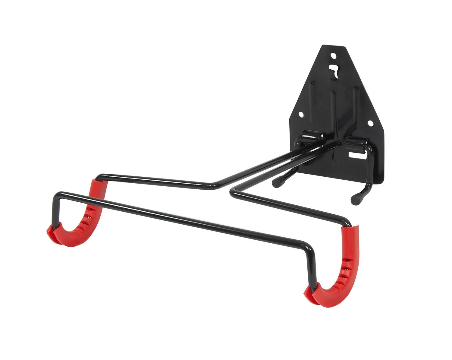 foldable bicycle wall hanger FORCE (3 holes)to hang under the top frame tube with plastic protectionmaximal load: 15 kg
