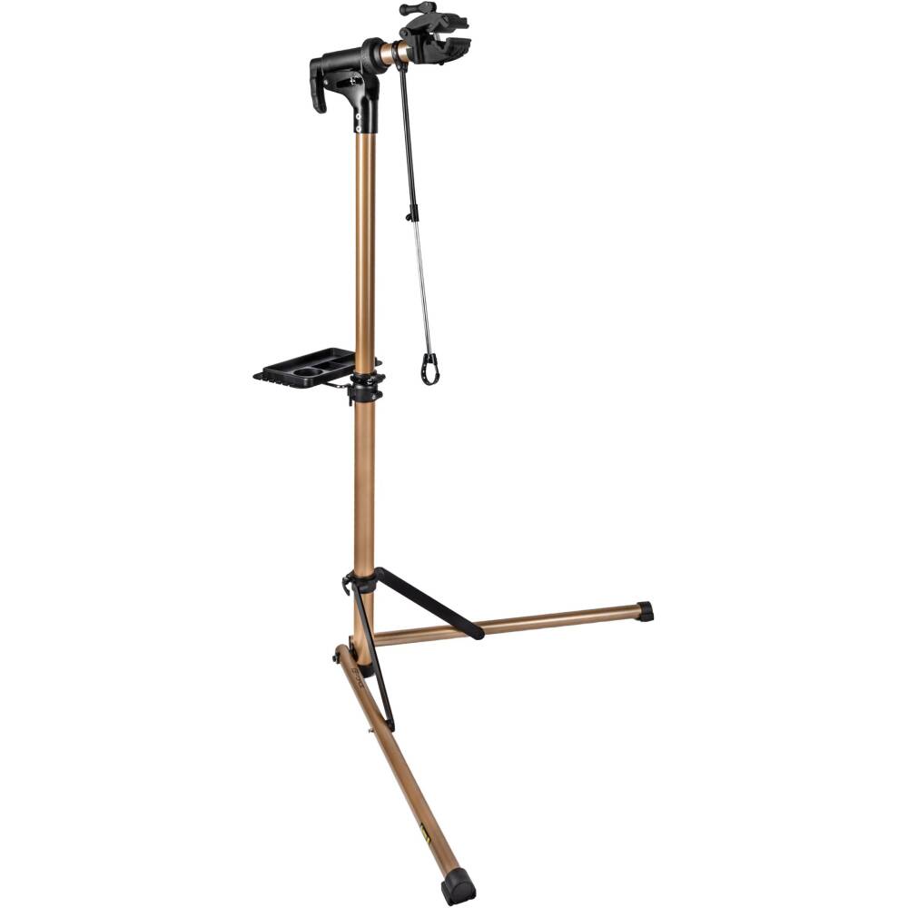 foldable repair stand with adjustable height<br>two-legged