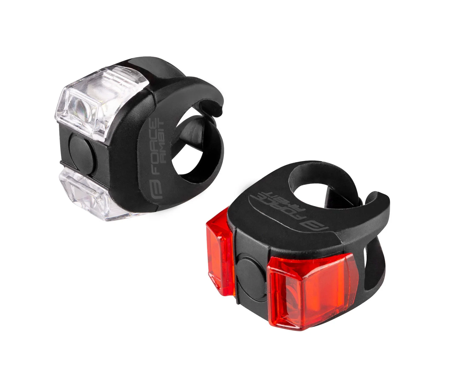front white LED + rear red LED3 functions: lighting + 2 flashing modesuniversal elastic silicone holder 22