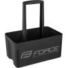 plastic holder for 6 bottles<br>length: 27 cm