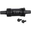 encased axle with lock bolts<br>black steel body
