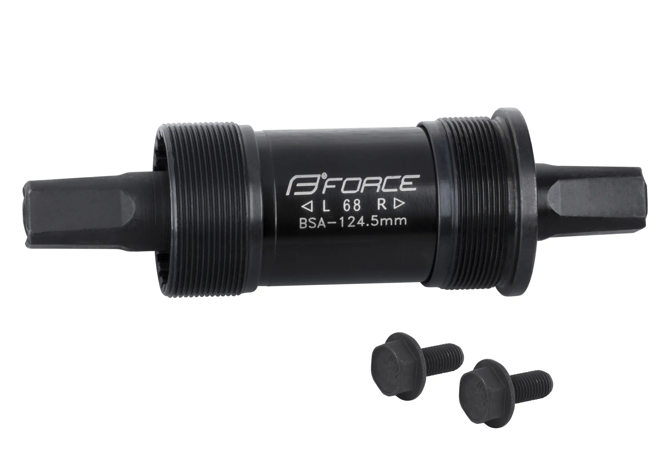 encased axle with lock boltsblack steel body