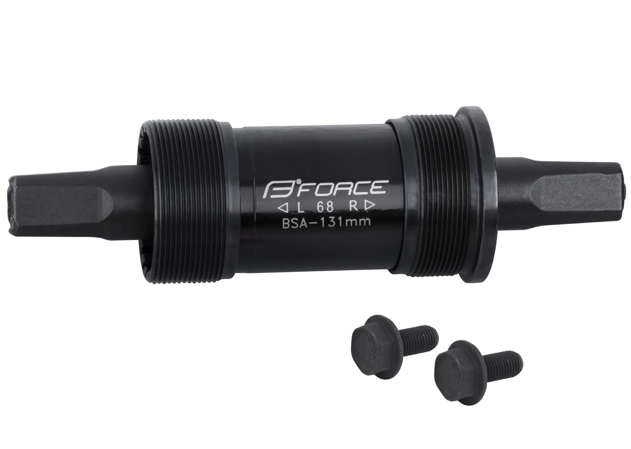 encased axle with lock boltsblack steel body