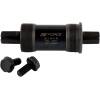 encased axle with lock bolts<br>black steel body