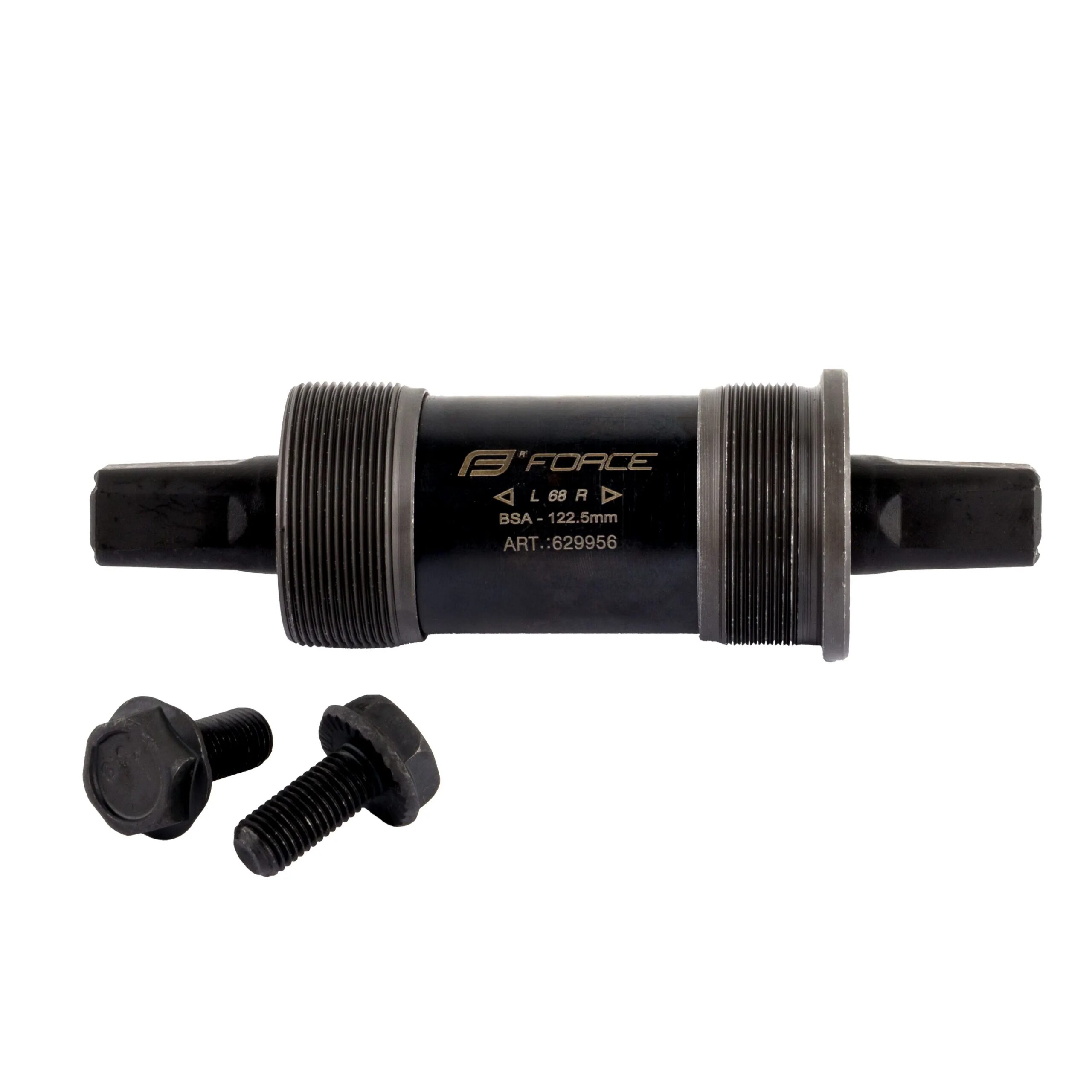 encased axle with lock boltsblack steel body