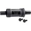 encased axle with lock bolts<br>black steel body