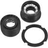 set of right and left B.B. cups<br>with inner puller nut <br>including counter nut and 2 ball retainers<br>material: steel