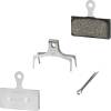 substitution for G03A<br>brake pads SHIMANO G05A<br>resin compound<br>designed for hydraulic disc brakes SHIMANO: <br>BR-M9000