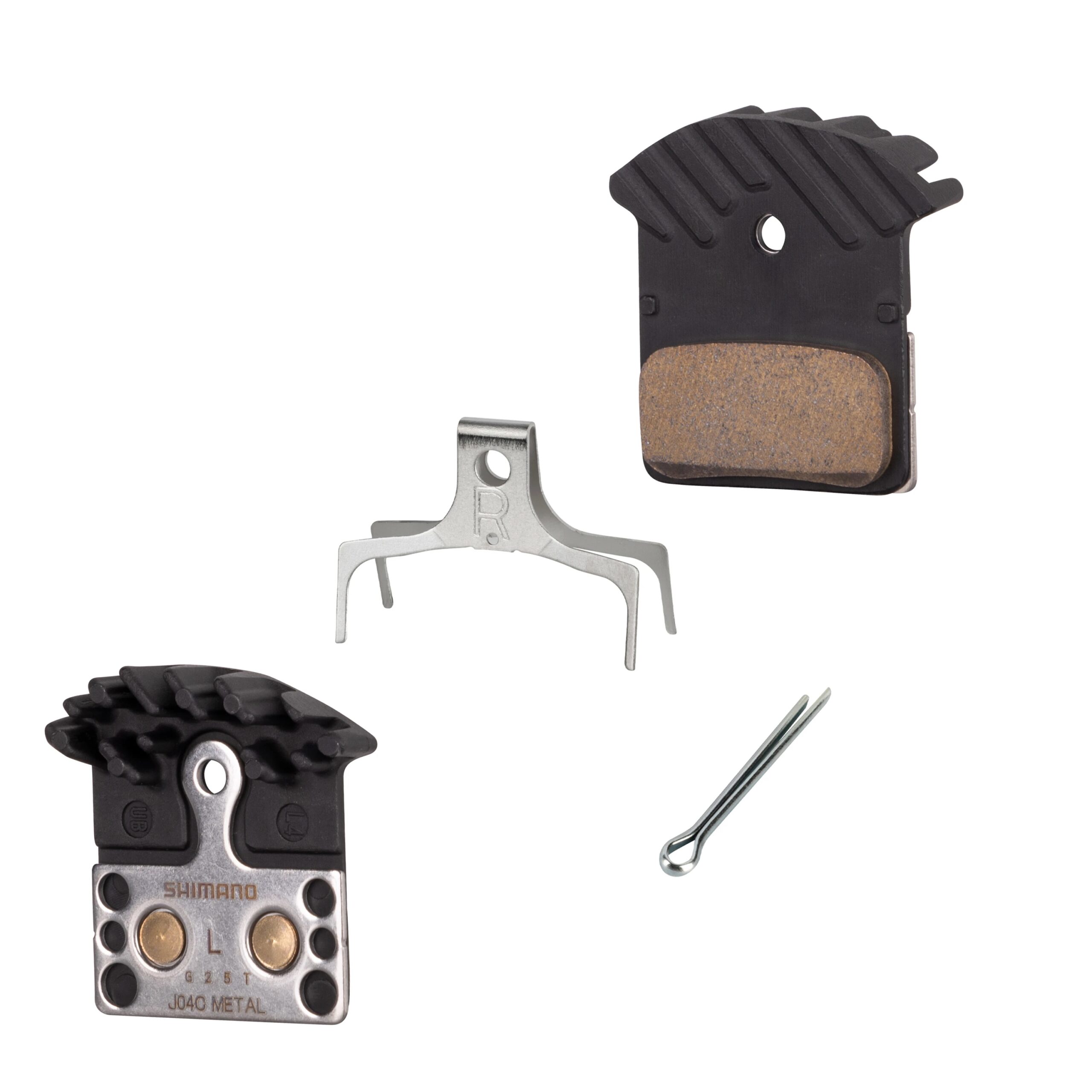 brake pads SHIMANO J04Csintered metallic compounddesigned for hydraulic disc brakes SHIMANO: BR-M985