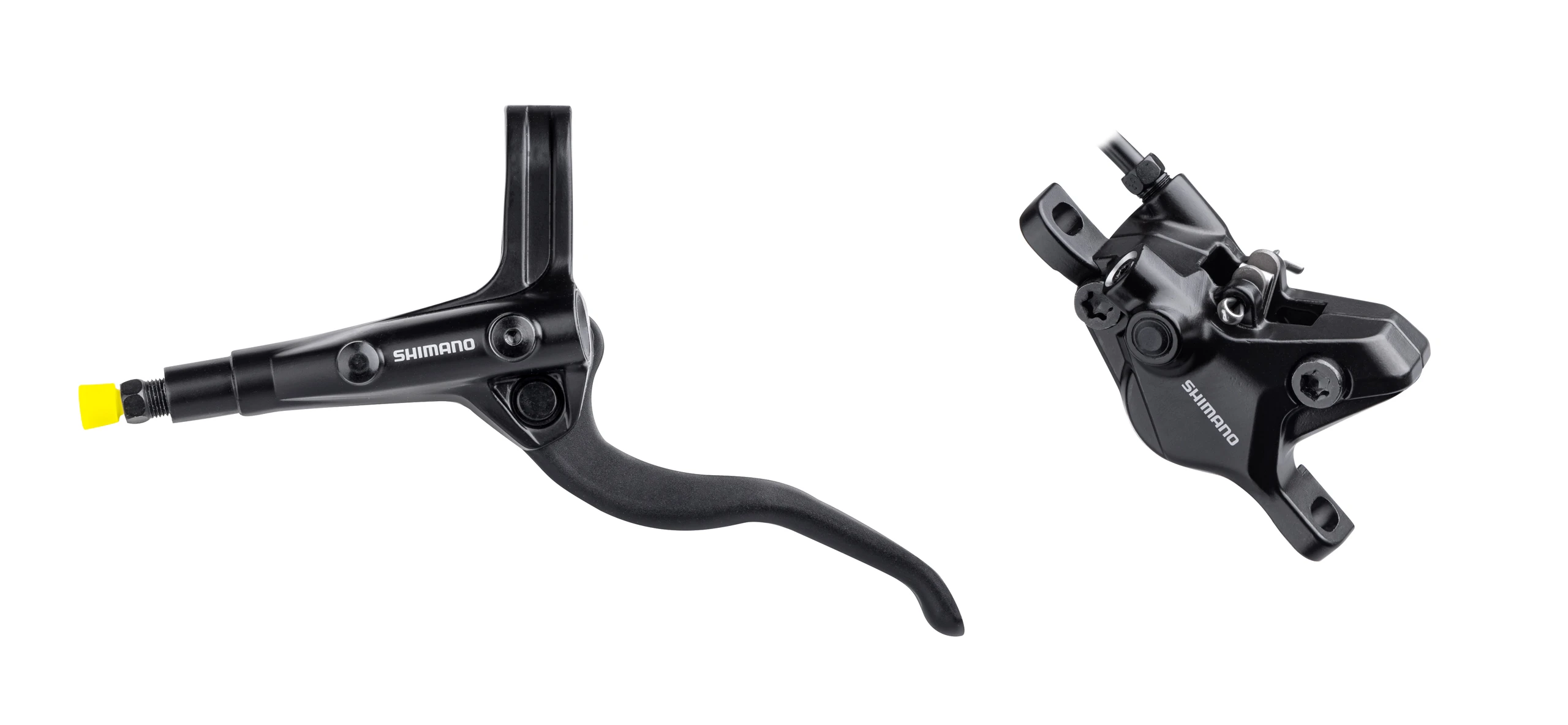 kompletní natlakovaná sada zadnílevá páka BL-MT401 a třmen BR-MT410černá hadička SMBH59SS 100 cm J-kituchycení POSTMOUNT - bez adaptérudoporučené kotouče: SM-RT54