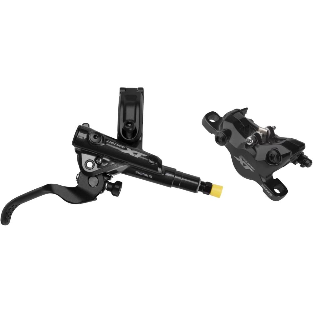 kompletní natlakovaná sada zadní XT<br>hadička SMBH90 170 cm J-kit<br>brzdová páka I-spec EV - možnost uchycení řadící páčky<br>uchycení POSTMOUNT - bez adaptéru<br>polymerové destičky<br>balené v krabičce