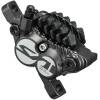 hydraulická kotoučová brzda / třmen SAINT<br>4 keramické písty - výsoká učinost a tepelná odolnost<br>uchycení POSTMOUNT - bez adaptéru<br>UNI přední/zadní - stačí dokoupit vhodný adaptér<br>kovové destičky H03C včetně chladiče<br>pro hadičku SMBH90SBLSL<br>hmotnost: 306 g<br>balené provedení v krabičce