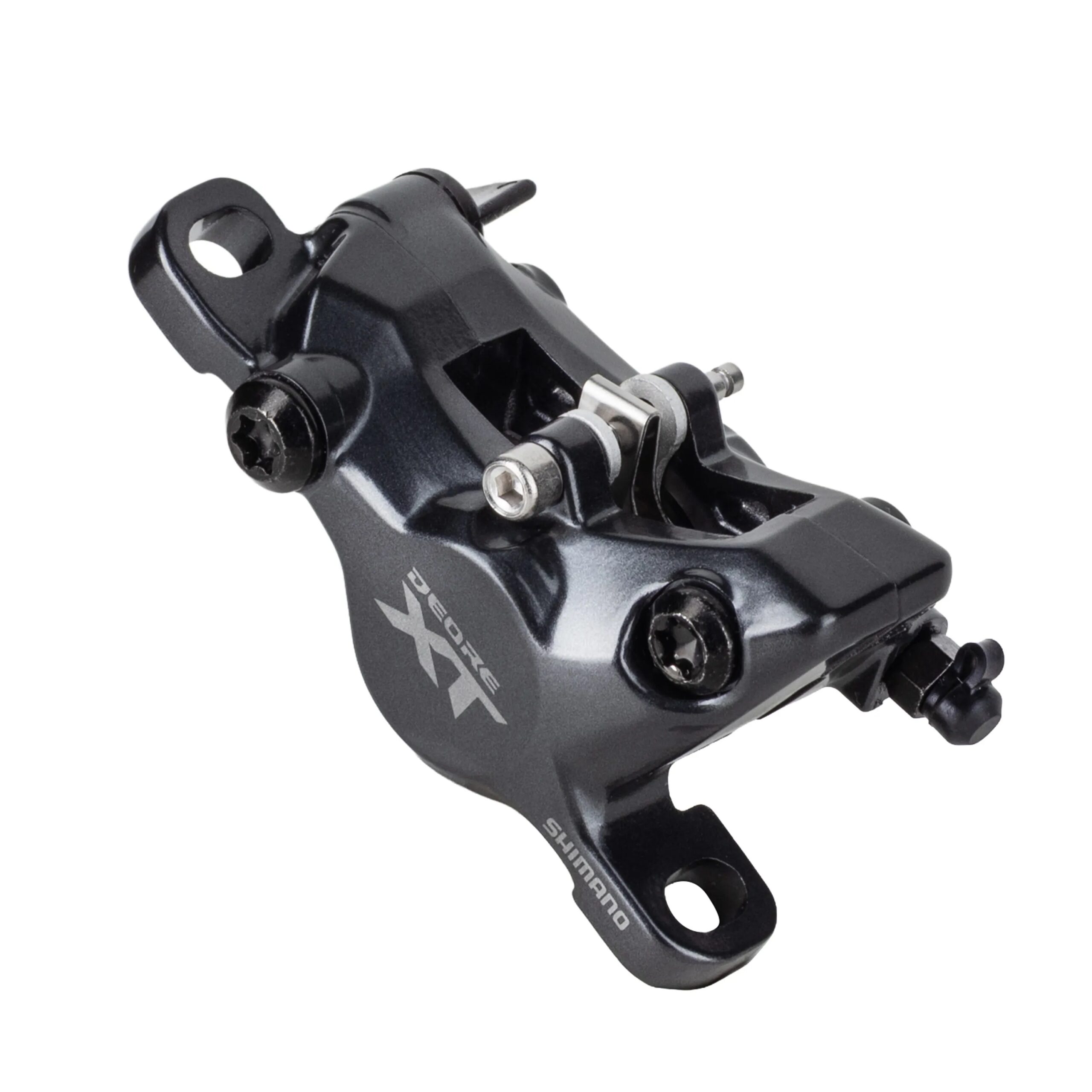 hydraulická kotoučová brzda / třmen XTuchycení POSTMOUNT - bez adaptéruUNI přední/zadní - stačí dokoupit vhodný adaptérpolymerové destičky G05A-RXpro hadičku SMBH90SBMhmotnost: 113 g Kompatibilní pouze se SHIMANO nízkoviskózním olejem.