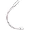 silver tubular cable guide for V-brake<br>135° angle of the guide<br>does NOT include rubber boot<br>sale of 5 pcs<br>price is for 1 pc