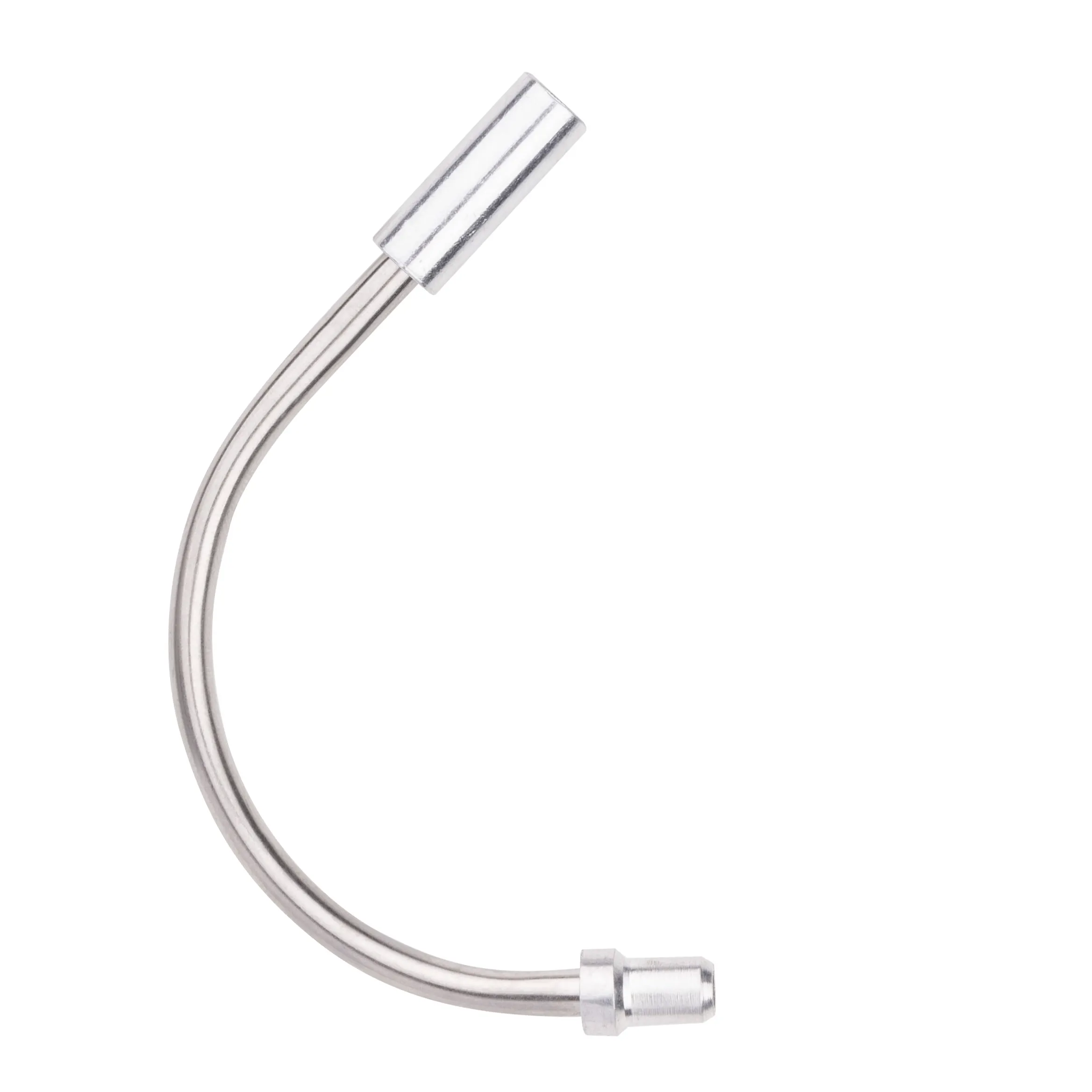 silver tubular cable guide for V-brake135° angle of the guidedoes NOT include rubber bootsale of 5 pcsprice is for 1 pc