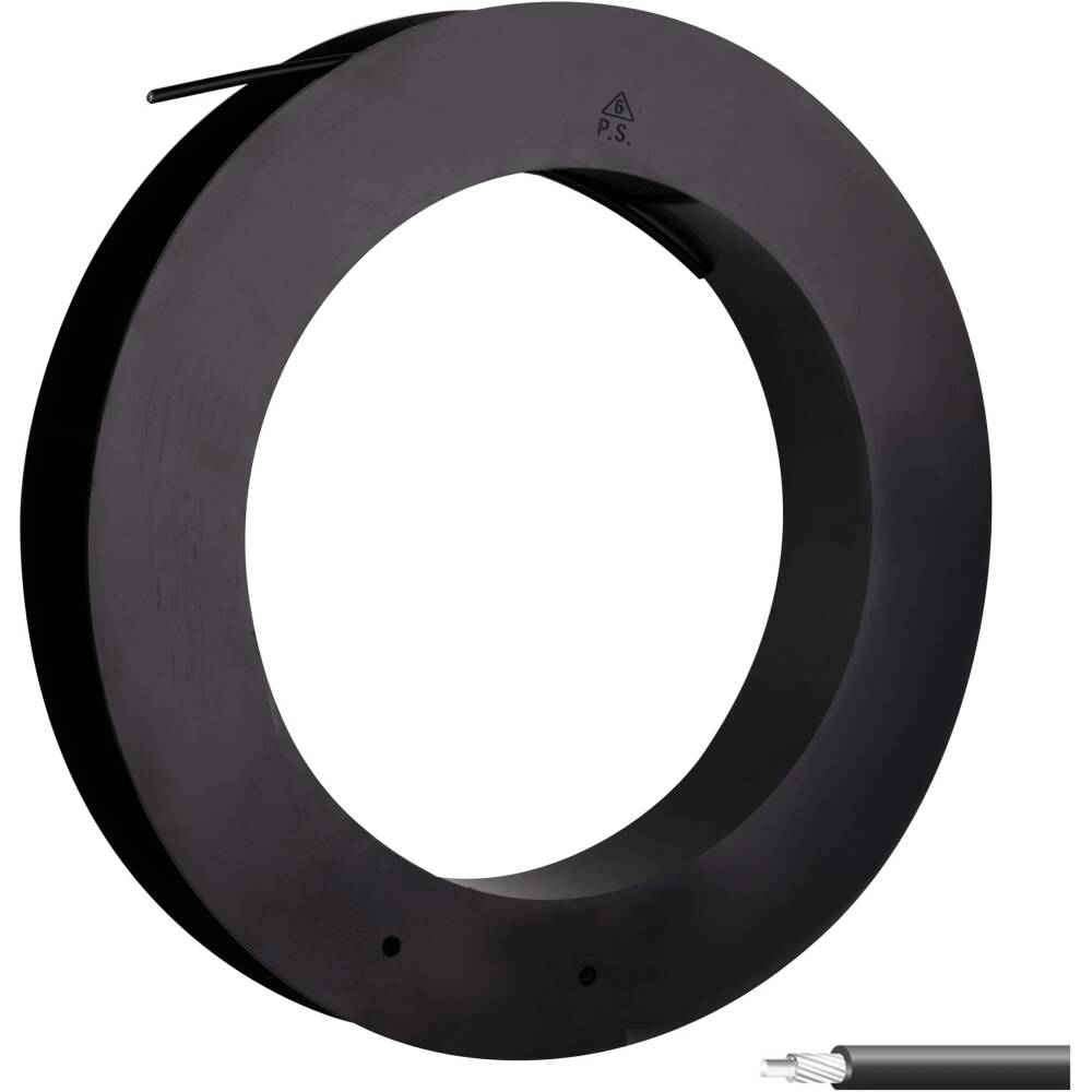 without logo <br>bowden diamater: 4 mm<br>material: plastic/steel/PE <br>the price is for 50 m of the bowden = 1 roll